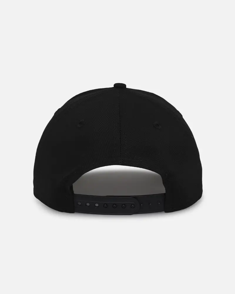 New Era Oklahoma City Thunder 'Nba Black & Gold Embroidery' 9Forty A-Frame Snapback Black/Gold 2