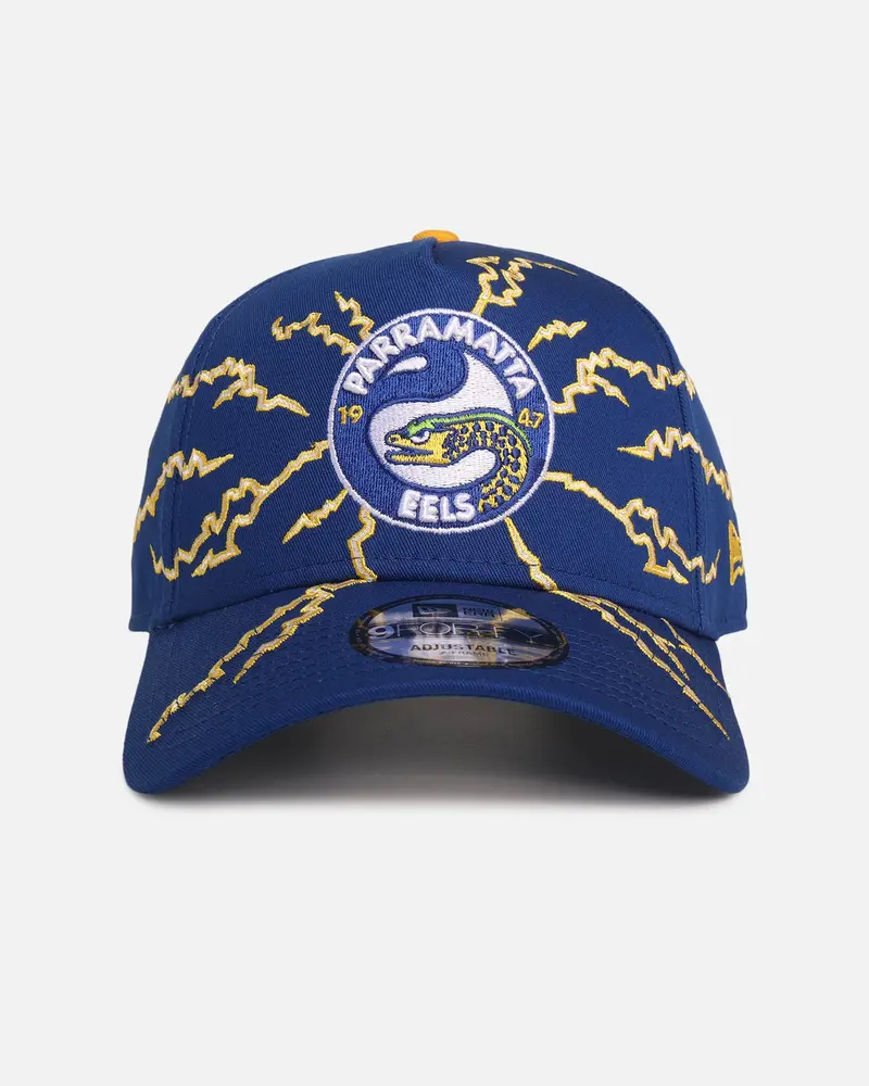 New Era Parramatta Eels 'Nrl Electric' 9Forty A-Frame Snapback Official Team Colour 1