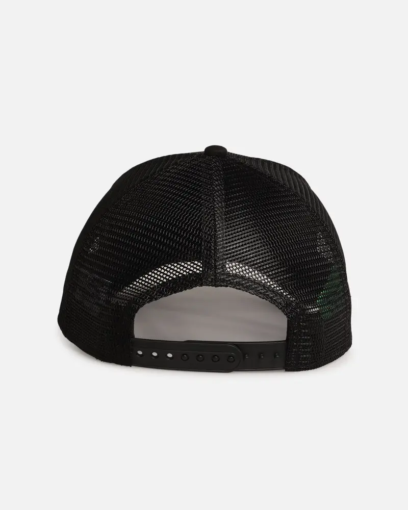 New Era Parramatta Eels 'Nrl Mesh Crown' 9Forty A-Frame Trucker Snapback Black 2