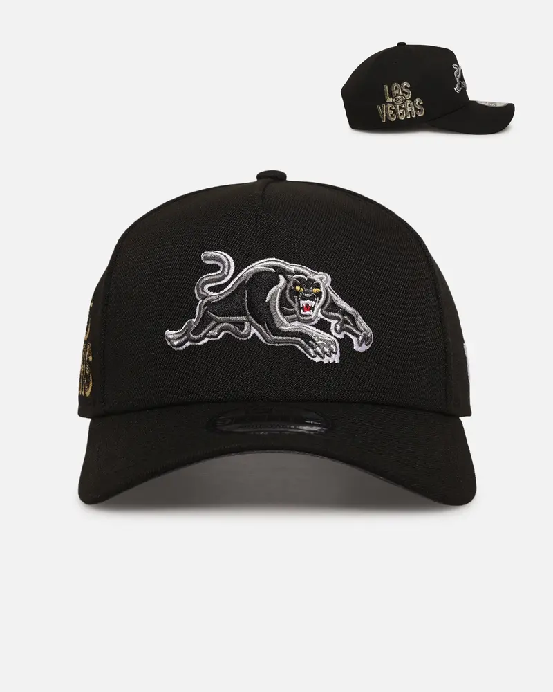 New Era Penrith Panthers '2025 Nrl Vegas Round' 9Forty A-Frame Snapback Official Team Colour 1