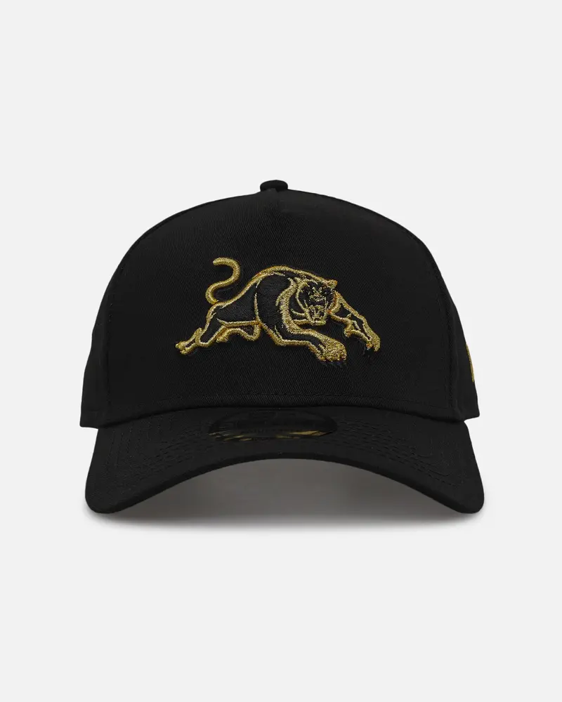 New Era Penrith Panthers 9Forty A-Frame Snapback Black/Gold 1