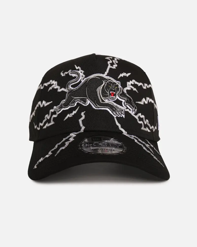 New Era Penrith Panthers 'Nrl Electric' 9Forty A-Frame Snapback Official Team Colour 1