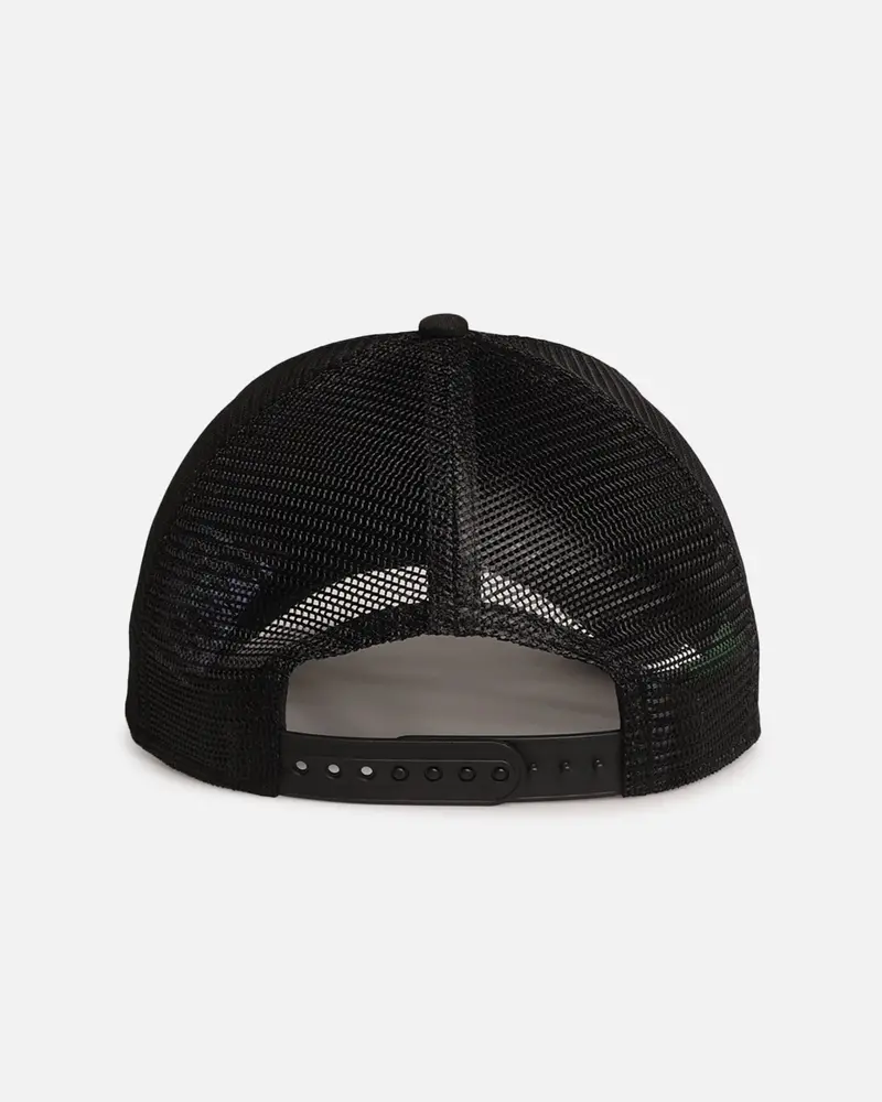 New Era Penrith Panthers 'Nrl Mesh Crown' 9Forty A-Frame Trucker Snapback Black 2