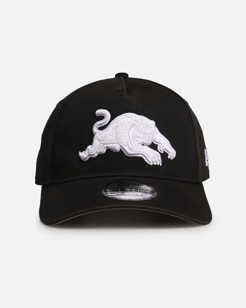 New Era Penrith Panthers 'Nrl Washed Otc' 9Forty A-Frame Snapback Black 1