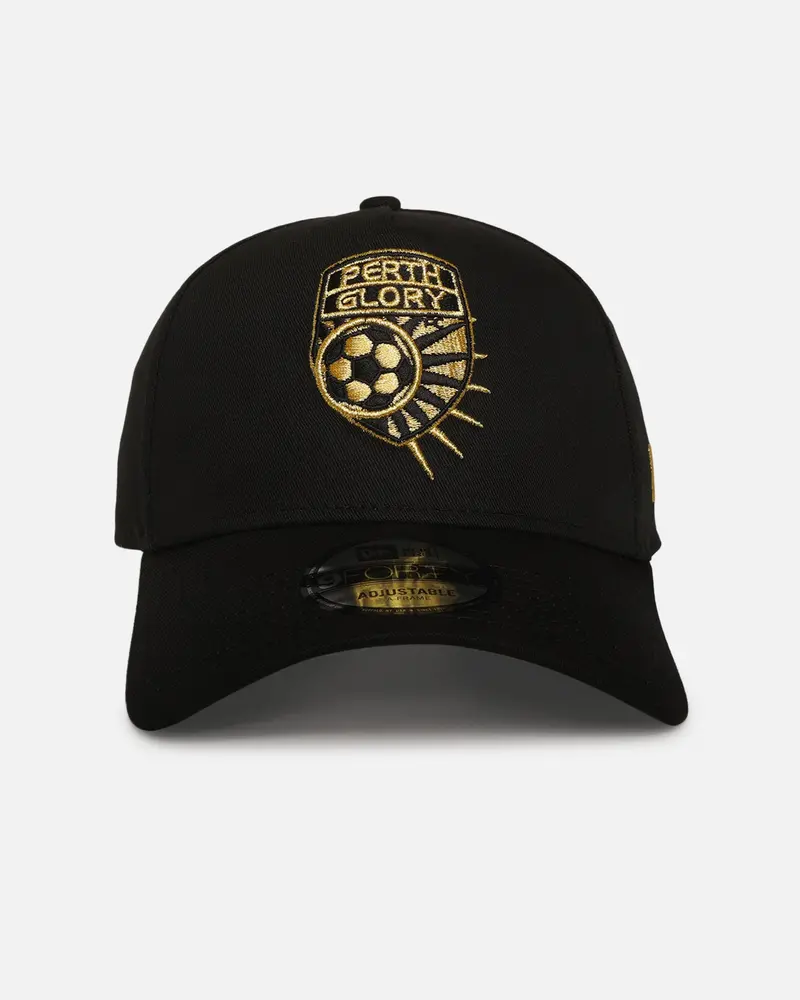 New Era Perth Glory Fc 'A-League Exculsive' 9Forty A-Frame Snapback Black/Gold 1