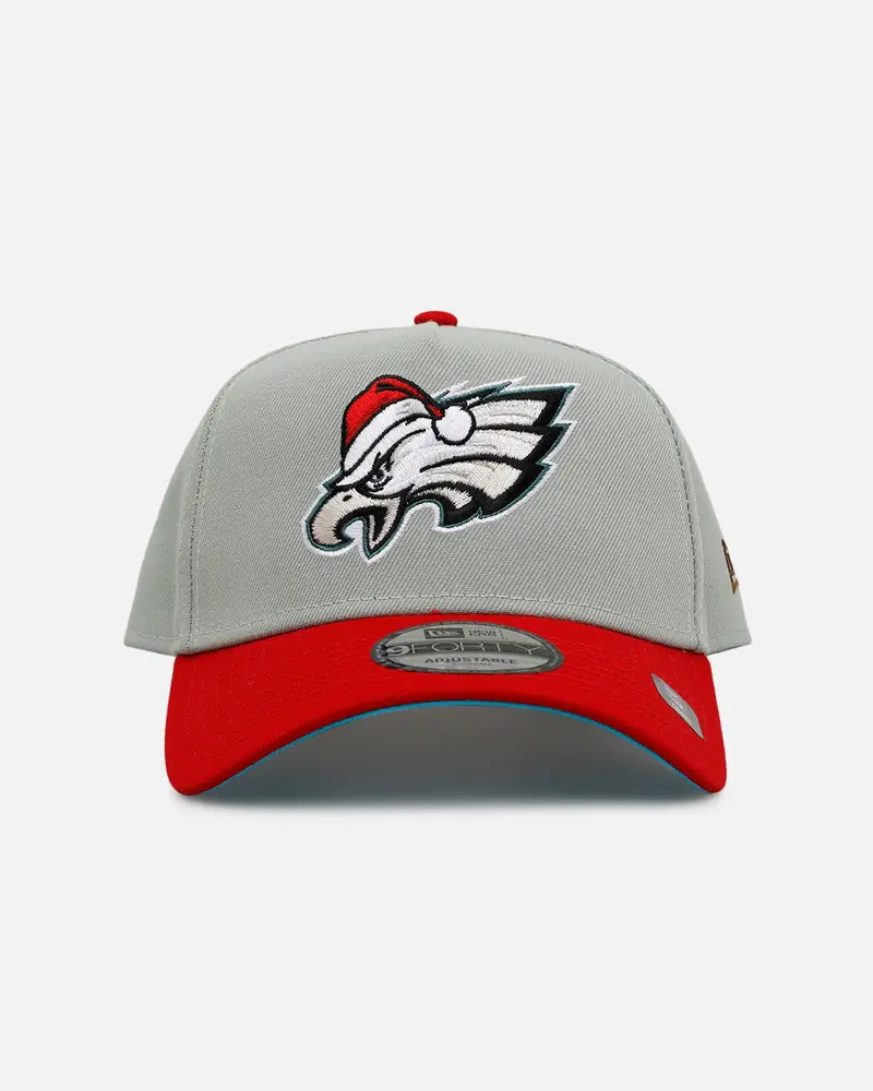 New Era Philadelphia Eagles 'All I Want For Christmas' 9Forty A-Frame Snapback Green/Red 1
