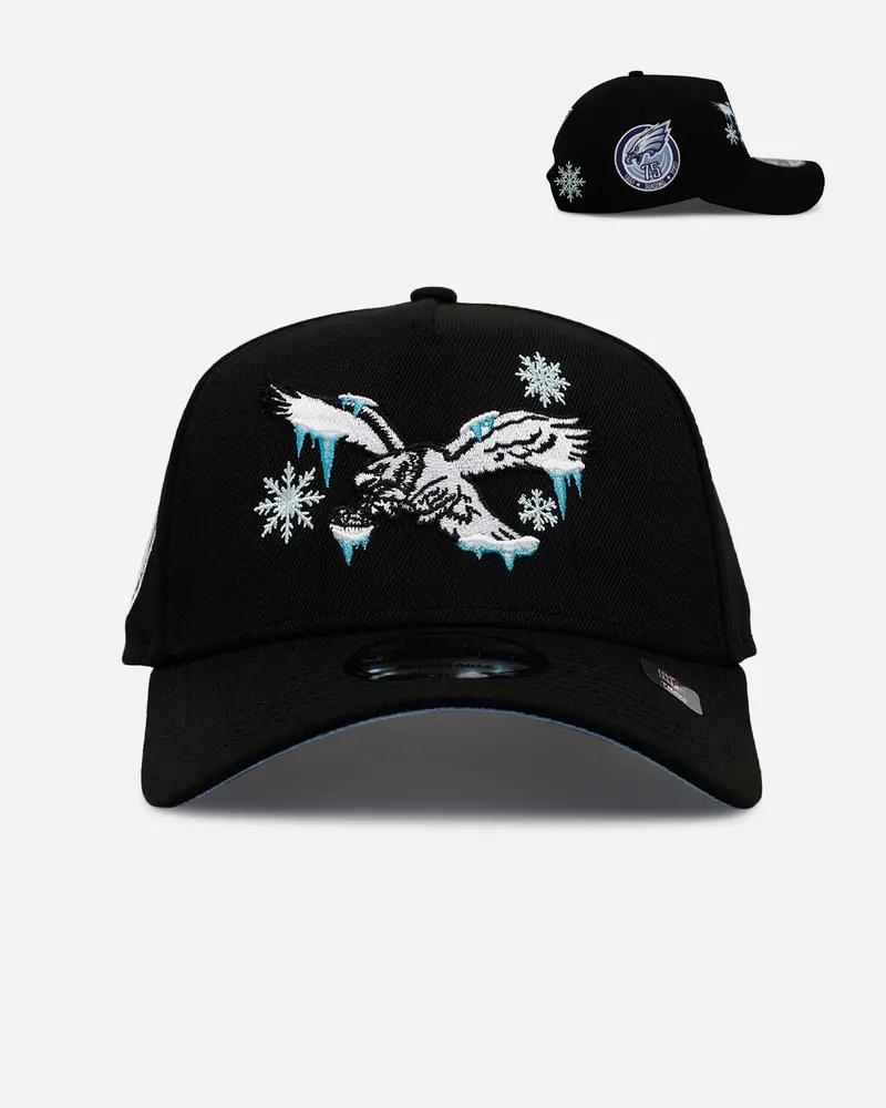 New Era Philadelphia Eagles 'Cold As Ice' 9Forty A-Frame Snapback Black 1