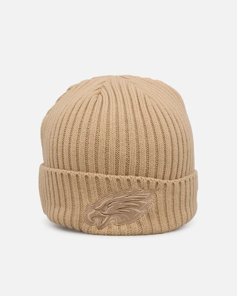 New Era Philadelphia Eagles 'Color Pack' Beanie Tan 1