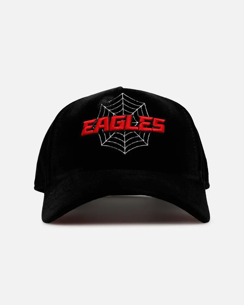 New Era Philadelphia Eagles 'Spider Web' 9Forty A-Frame Snapback Black/Red 1