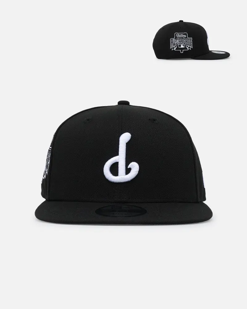 New Era Philadelphia Phillies 'Black & White Upside Down' 9Fifty Snapback Black/White 1