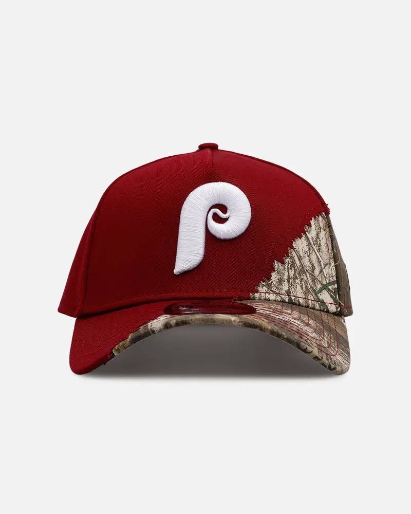 New Era Philadelphia Phillies 'Camo Tear Away' 9Forty A-Frame Snapback Camo/Official Team Color 1