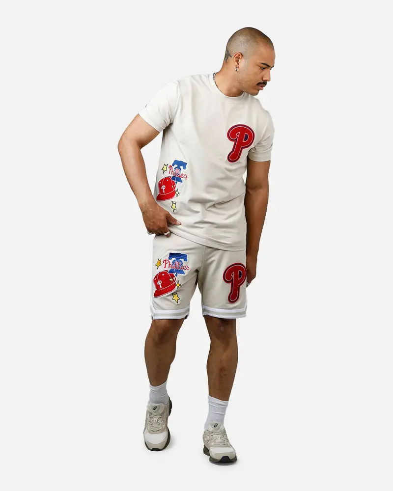 New Era Philadelphia Phillies 'Logo Select' Summer T-Shirt Stone 3