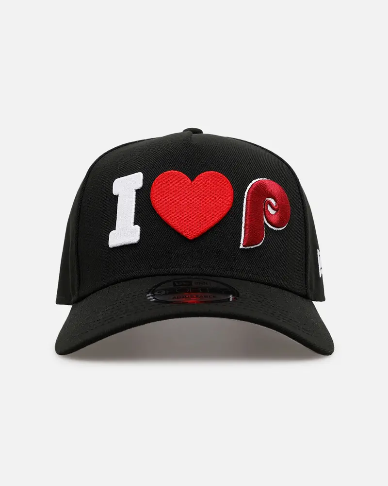 New Era Philadelphia Phillies 'Love' 9Forty A-Frame Snapback Black 1