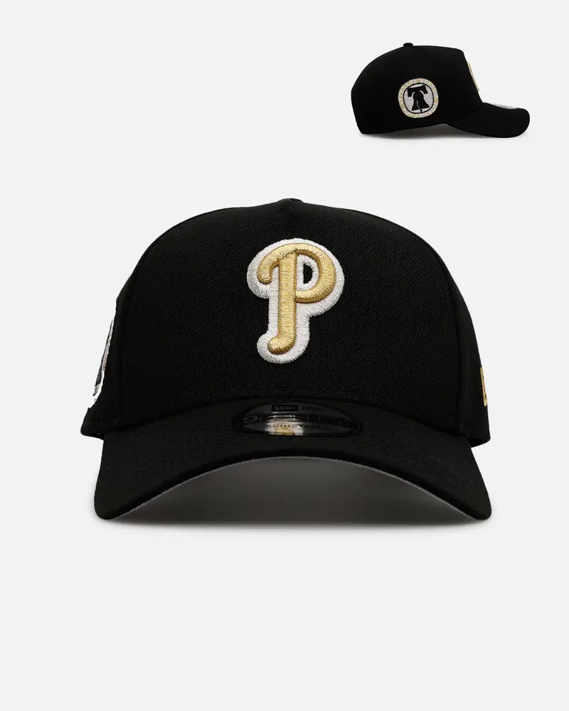 New Era Philadelphia Phillies 'New Year's Eve' 9Forty A-Frame Snapback Gold/Silver 1