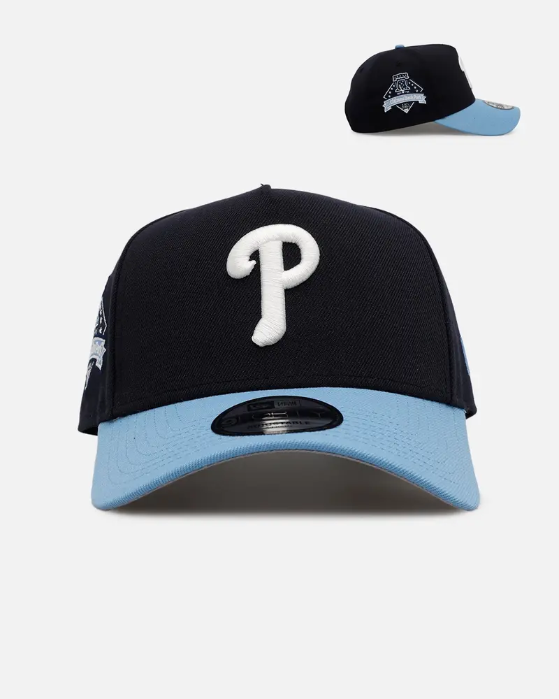 New Era Philadelphia Phillies 'Ocean' 9Forty A-Frame Snapback Navy/Sky Blue 1