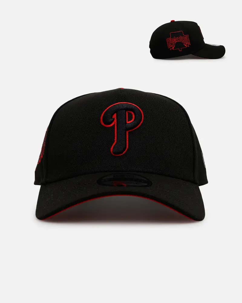 New Era Philadelphia Phillies 'Outline' 9Forty A-Frame Snapback Black 1