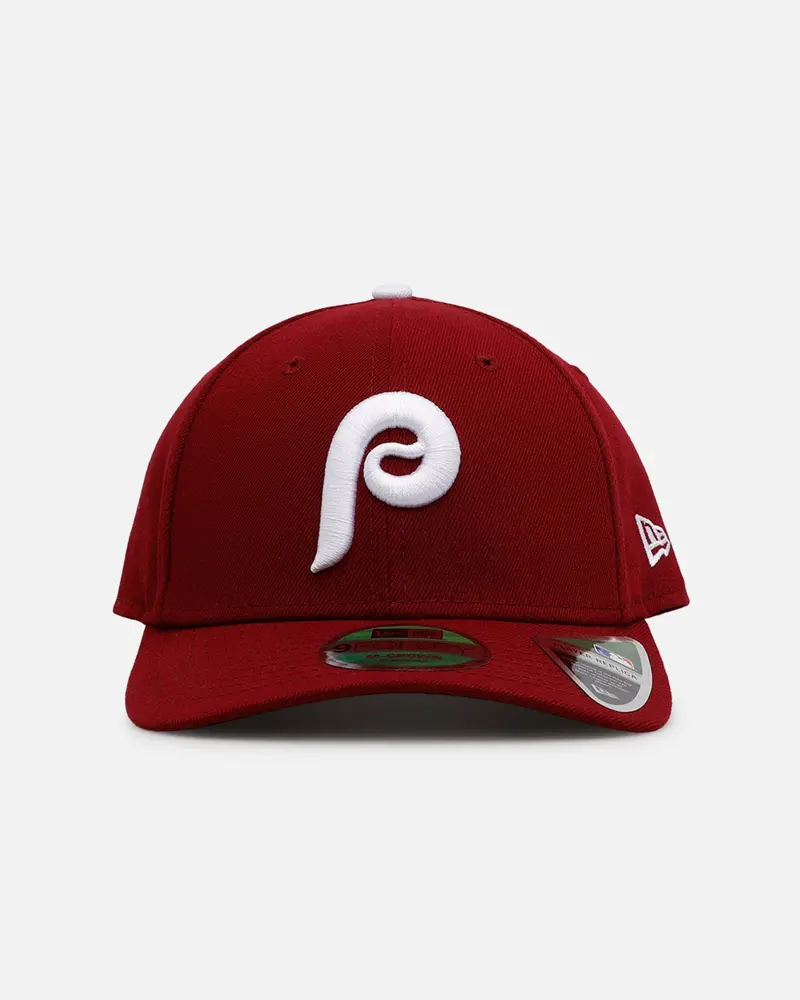 New Era Philadelphia Phillies 'Player Replica' 9Forty M-Crown Snapback Burgundy 1