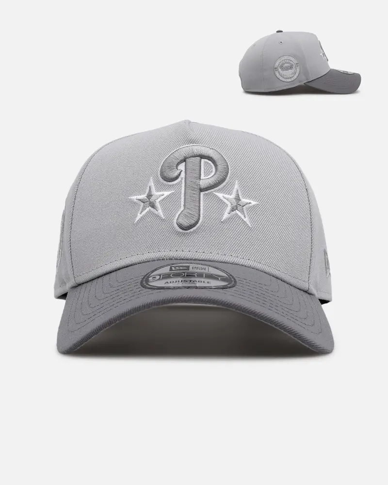 New Era Philadelphia Phillies 'Smoke' 9Forty A-Frame Snapback Smoke 1