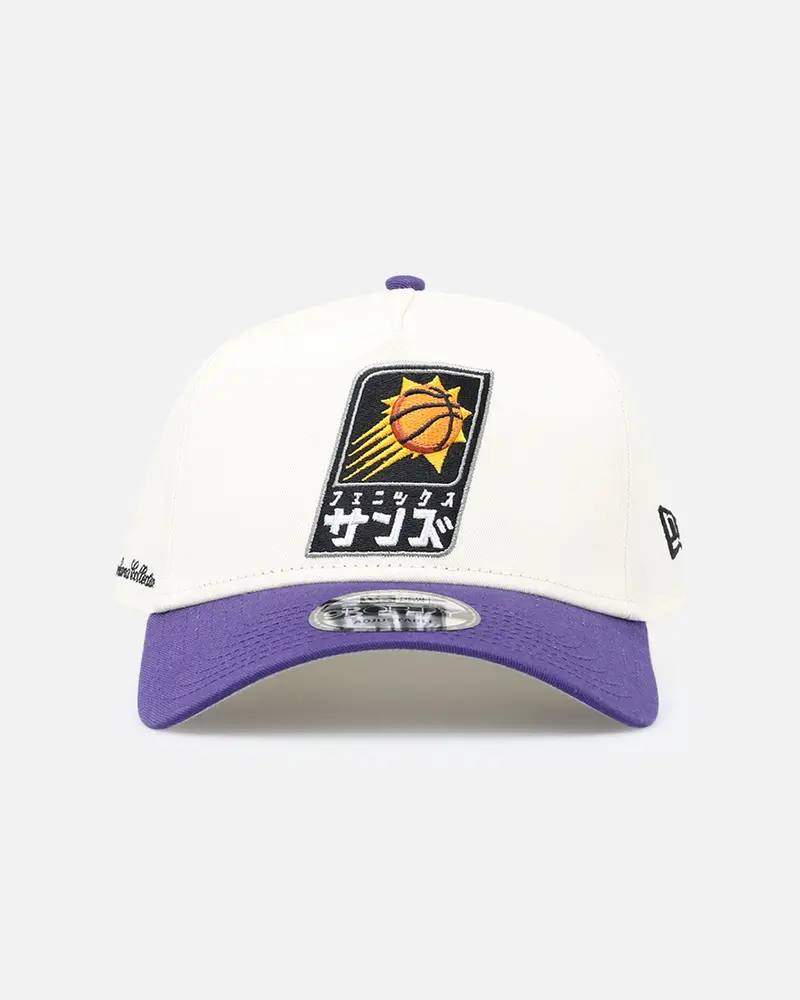 New Era Phoenix Suns 'Nba X Hyperfly' 9Forty A-Frame Snapback Chrome White 1