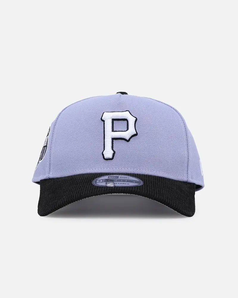 New Era Pittsburgh Pirates 9Forty A-Frame Snapback Lavender/Black 1