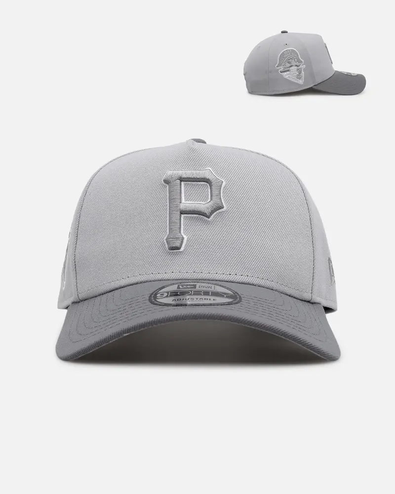 New Era Pittsburgh Pirates 'Smoke' 9Forty A-Frame Snapback Smoke 1