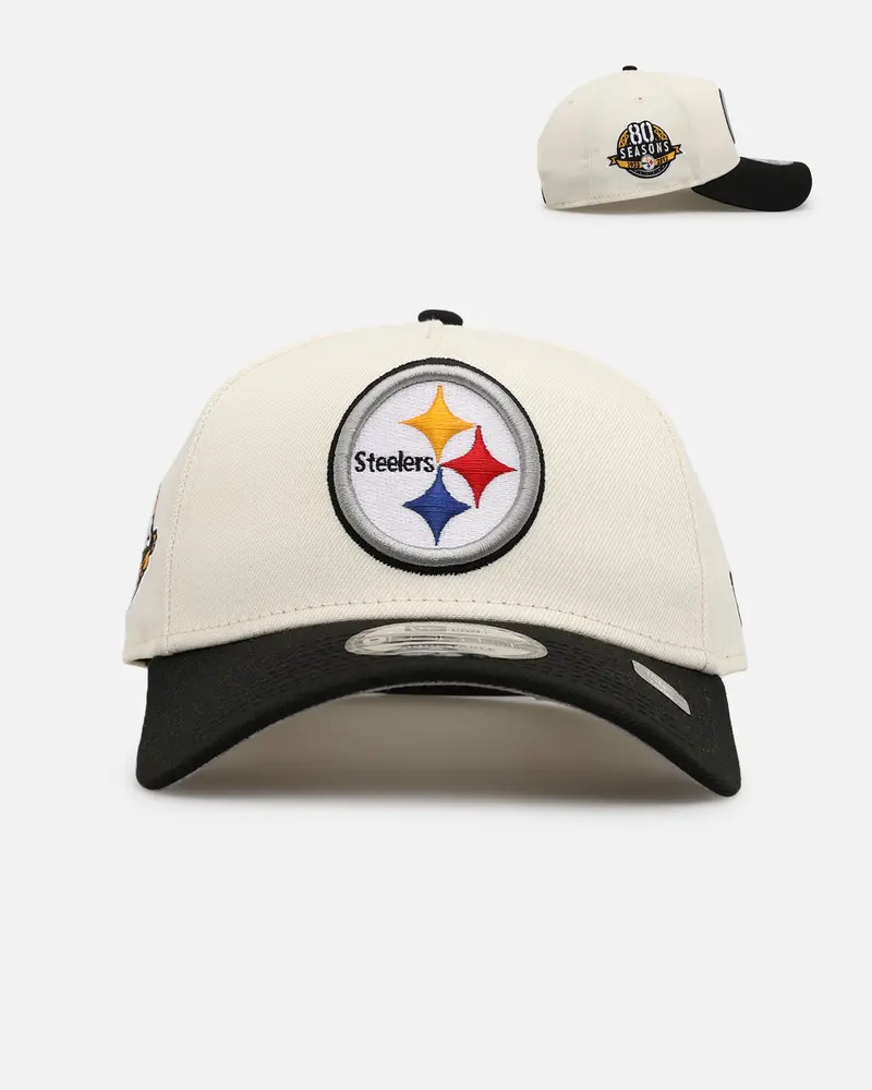 New Era Pittsburgh Steelers 'Nfl Kickoff' 9Forty A-Frame Snapback Chrome 1