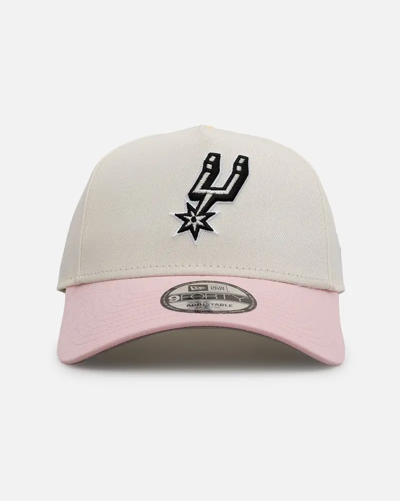 New Era San Antonio Spurs 'Pink Lemonade' 9Forty A-Frame Snapback Pink/Yellow 1