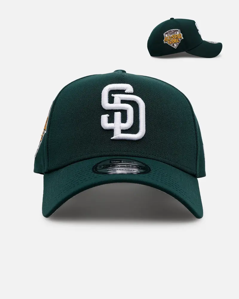 New Era San Diego Padres 'Evergreen' 9Forty A-Frame Snapback Dark Green 1