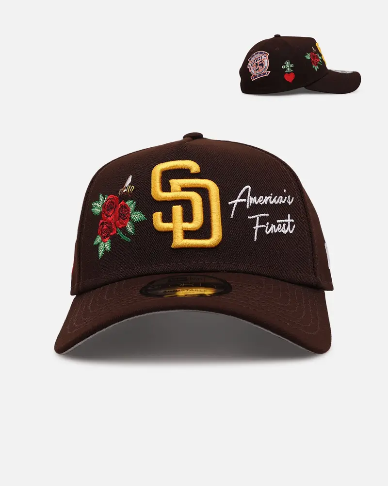 New Era San Diego Padres 'One Love' 9Forty A-Frame Snapback Official Team Color 1