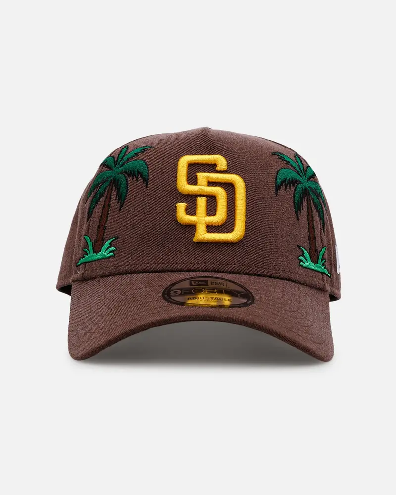 New Era San Diego Padres 'Palm Trees' 9Forty A-Frame Snapback Official Team Color 1