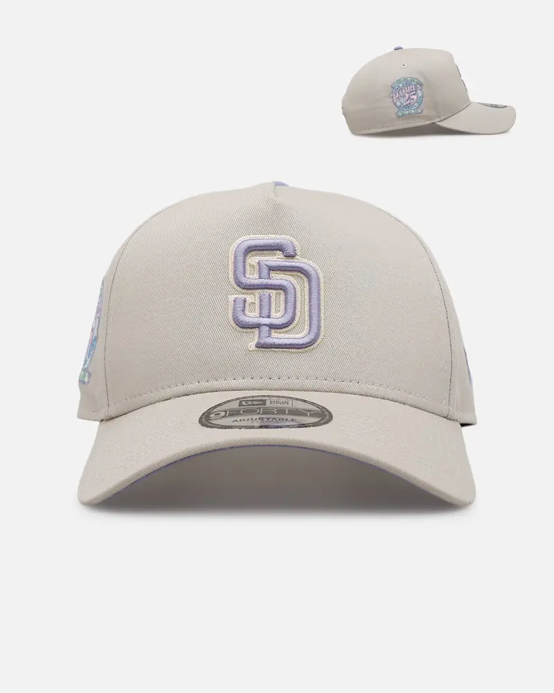New Era San Diego Padres 'Pastel 2.0' 9Forty A-Frame Snapback Stone 1