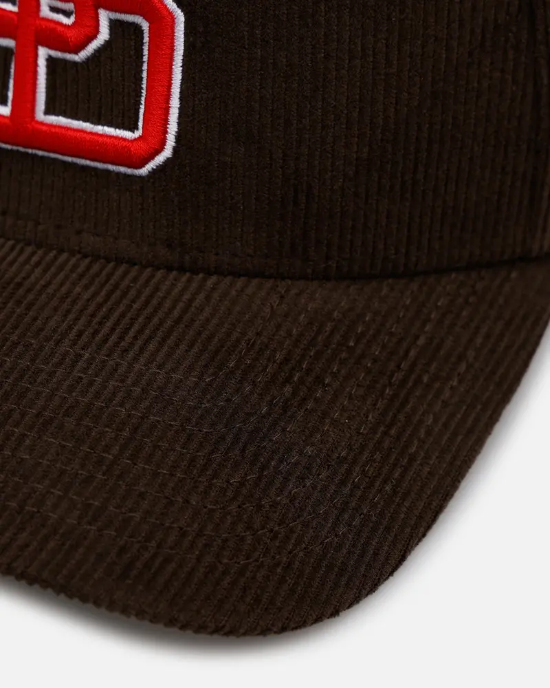 New Era San Diego Padres 'Walnut Cord' 9Forty A-Frame Corduroy Snapback Walnut 2