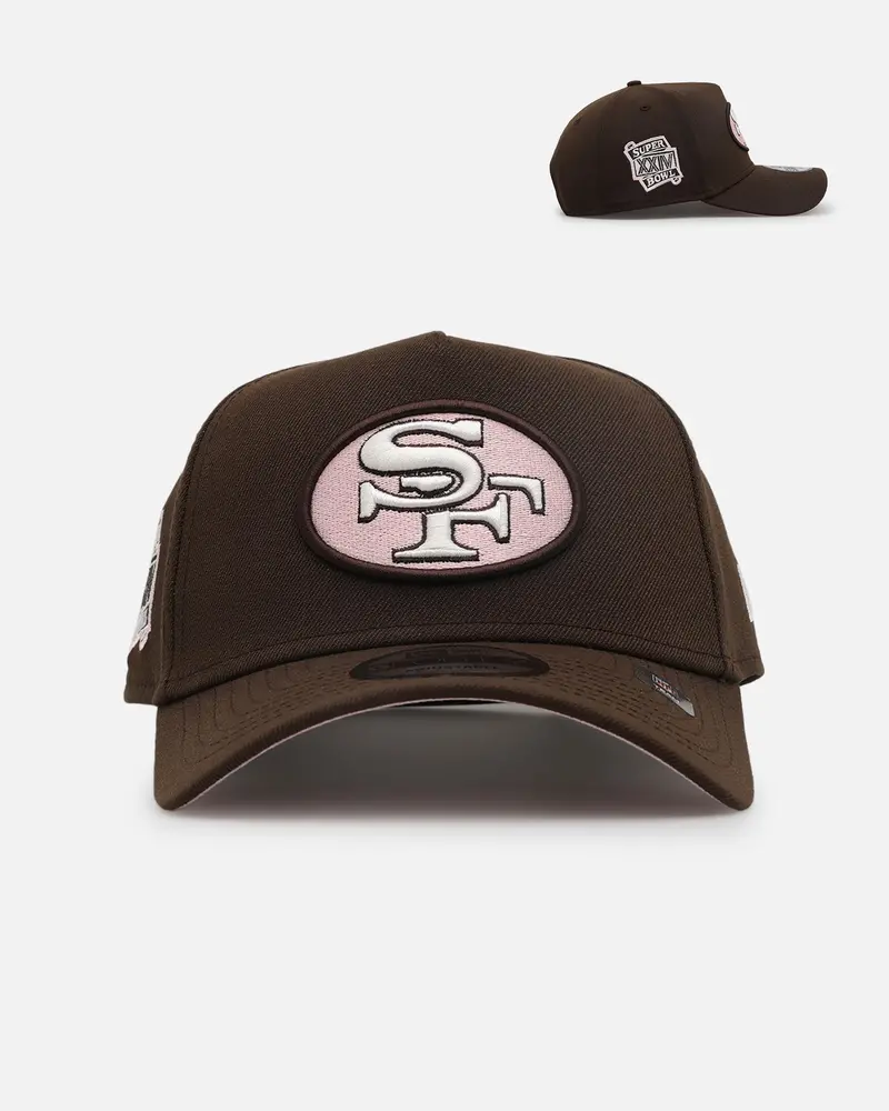 New Era San Francisco 49Ers 'Neapolitan 2.0' 9Forty A-Frame Snapback Brown 1