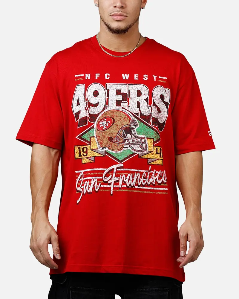 New Era San Francisco 49Ers Sport Class T-Shirt Red 1