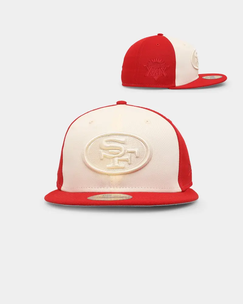 New Era San Francisco 49Ers 'Tonal Two-Tone' 59Fifty Fitted Light Beige 1