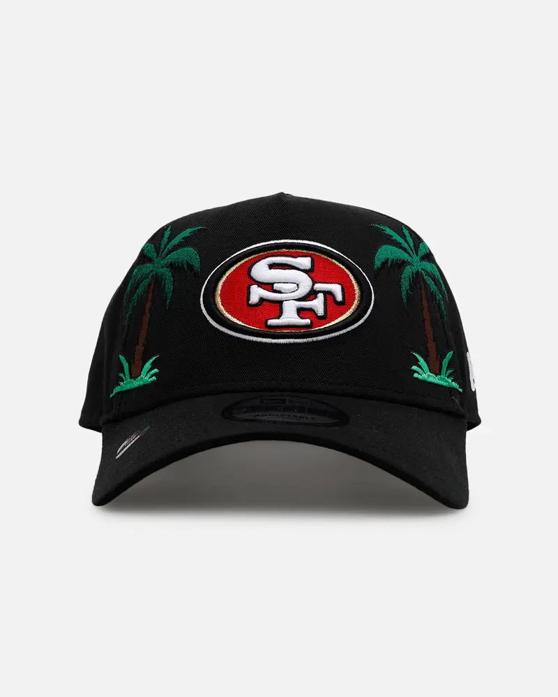 New Era San Francisco 49Ers 'Washed Palm Trees' 9Forty A-Frame Snapback Official Team Color 1