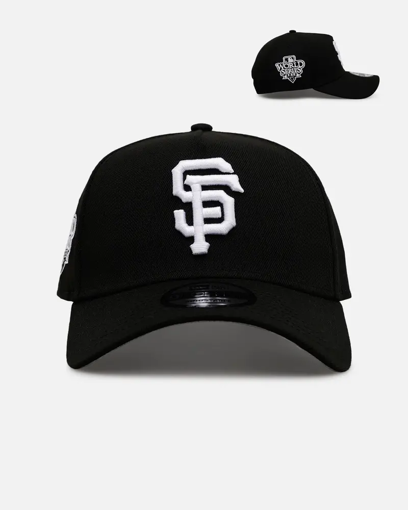 New Era San Francisco Giants 'Black And White' 9Forty A-Frame Snapback Black/White 1