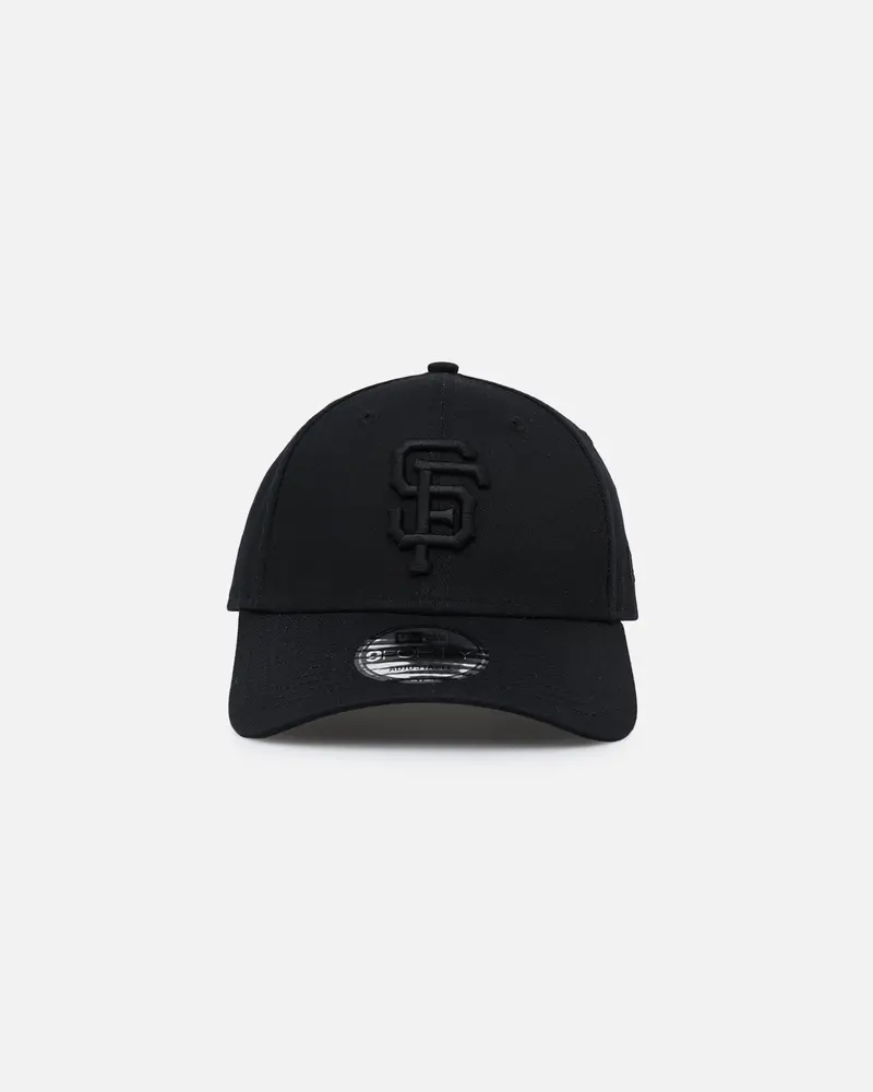 New Era San Francisco Giants 'Black On Black' 9Forty Casual Strapback Black/Black 1
