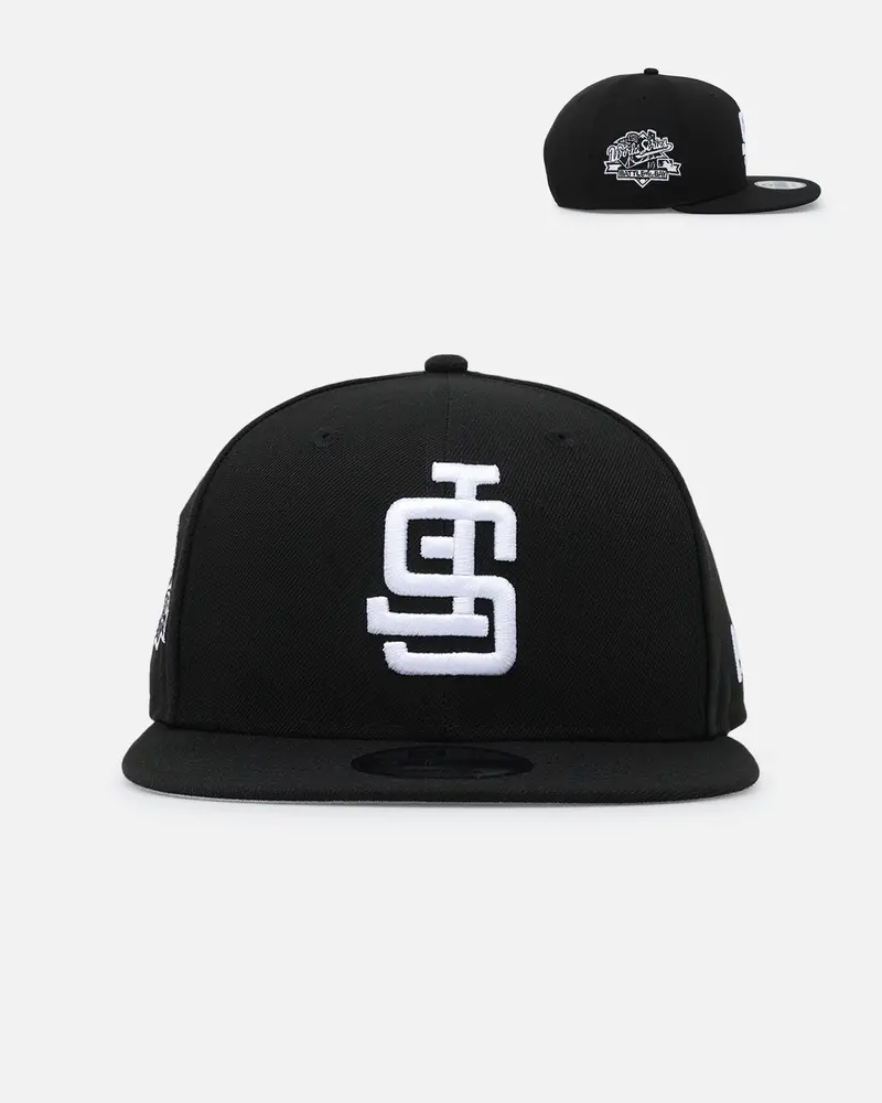 New Era San Francisco Giants 'Black & White Upside Down' 9Fifty Snapback Black/White 1