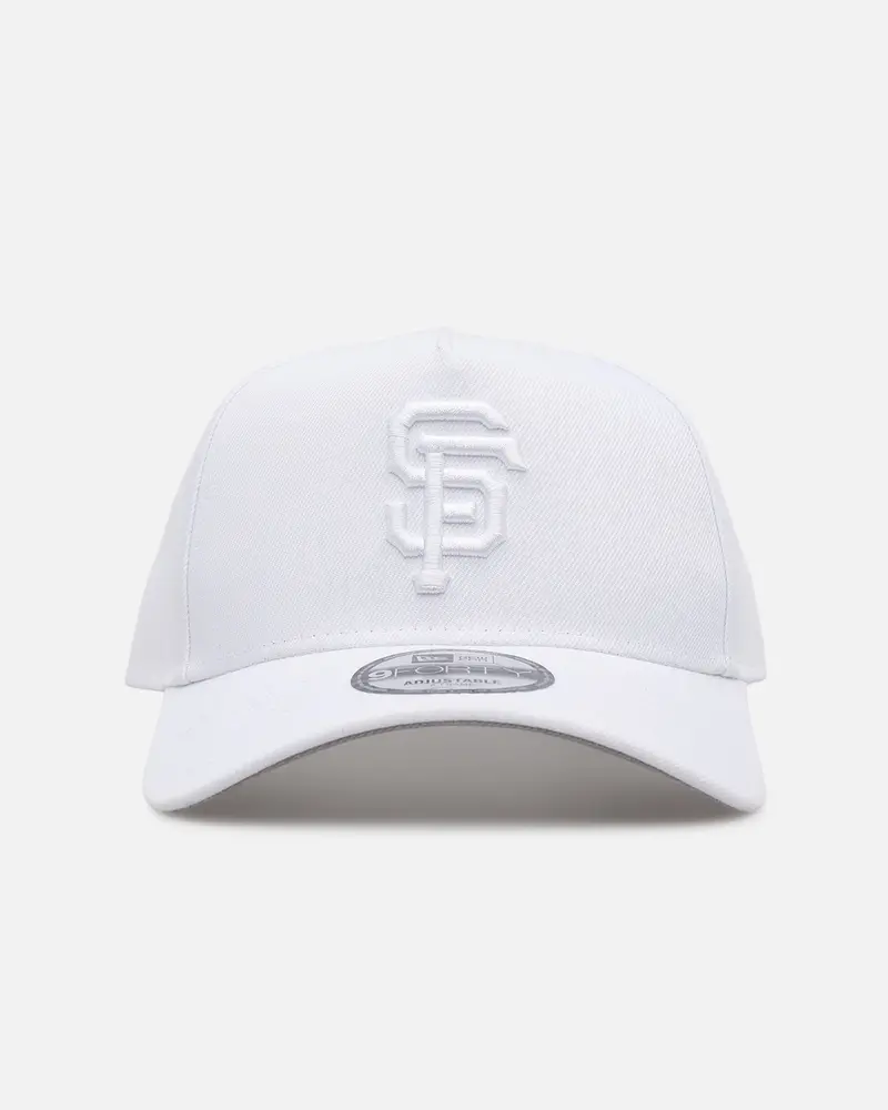 New Era San Francisco Giants 'Easy White' 9Forty A-Frame Snapback White/White 1