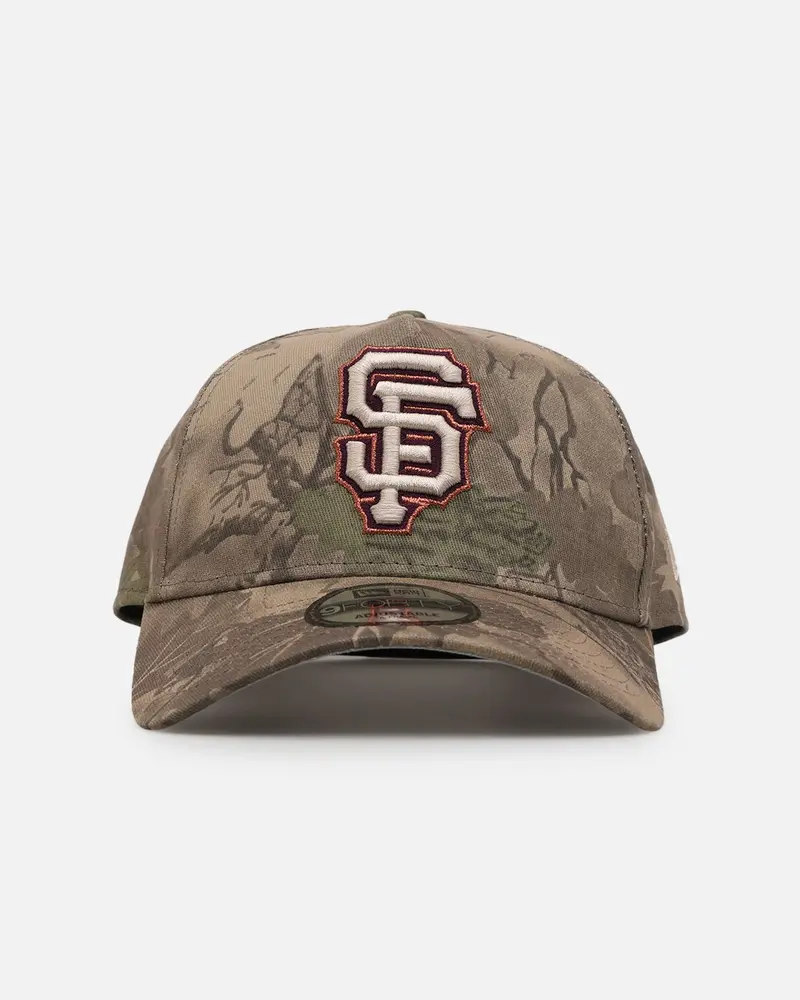 New Era San Francisco Giants 'Leaf Camo' 9Forty A-Frame Snapback Leaf 1