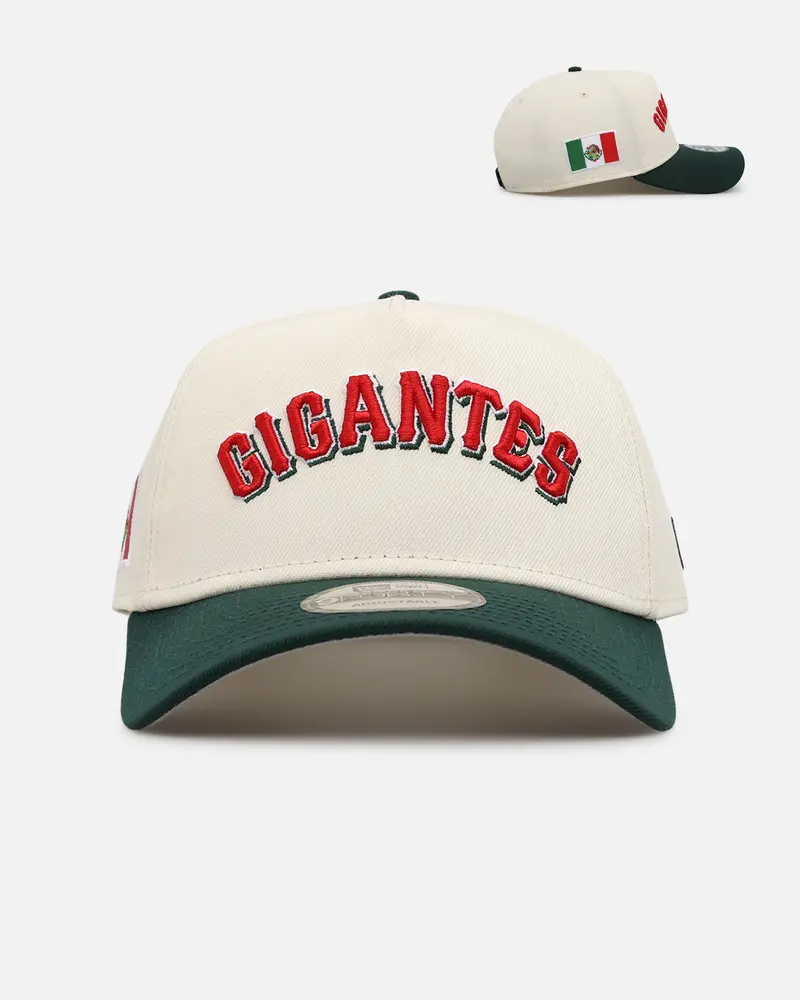 New Era San Francisco Giants 'Mexican Independence Day' 9Forty A-Frame Snapback Chrome/Dark Green 1