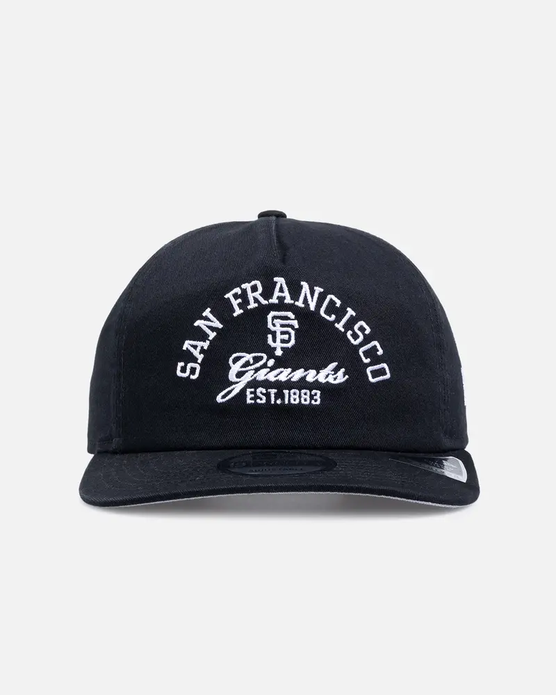 New Era San Francisco Giants 'Mlb Stacked Logo' 19Twenty Snapback Black 1