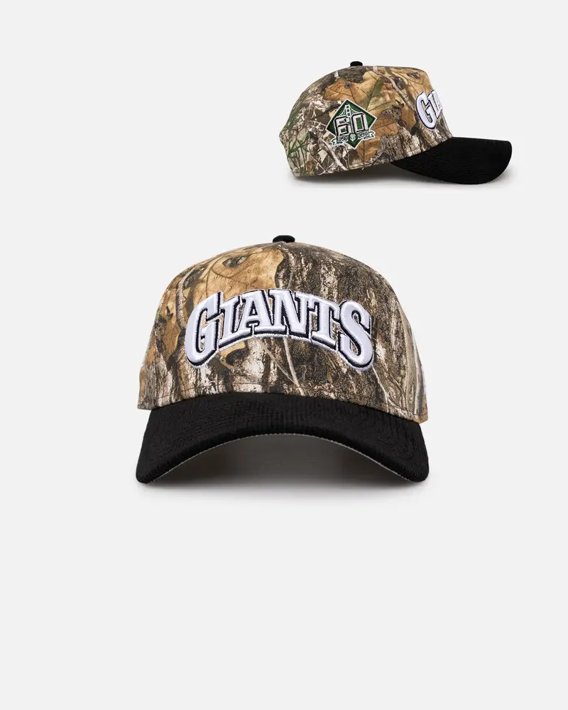 New Era San Francisco Giants 'Stealth Edge' 9Forty A-Frame Snapback Realtree Edge 1