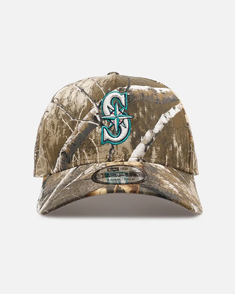 New Era Seattle Mariners 'Great Outdoors Part Ii' 9Forty A-Frame Snapback Real Tree Camo 1