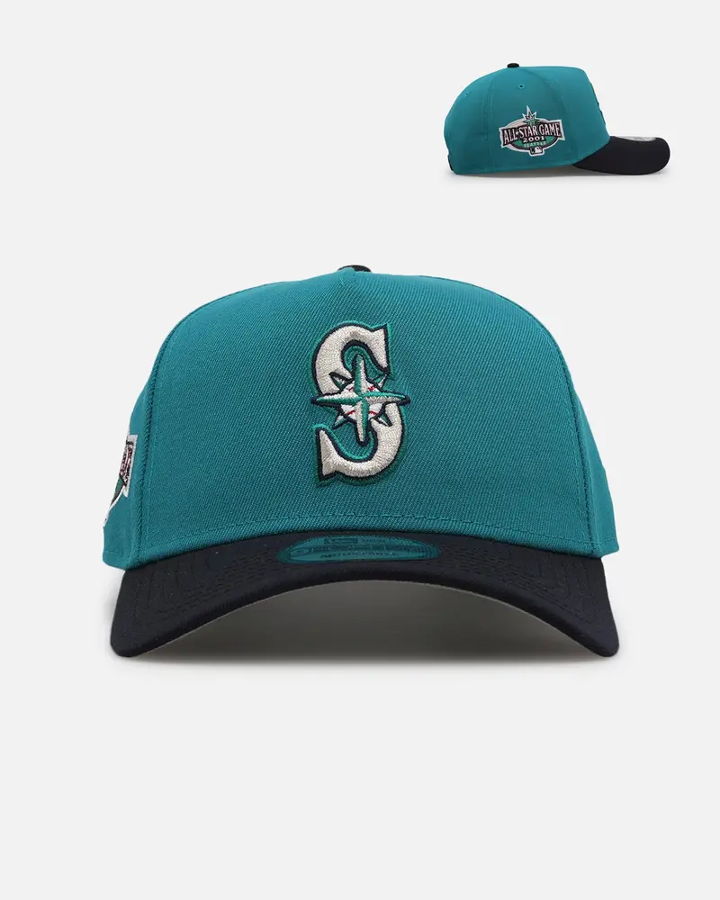 New Era Seattle Mariners 'Team Color' 9Forty A-Frame Snapback Otc 1