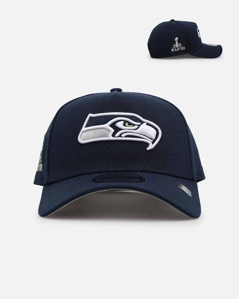 New Era Seattle Seahawks 'Nfl Kickoff' 9Forty A-Frame Snapback Navy 1