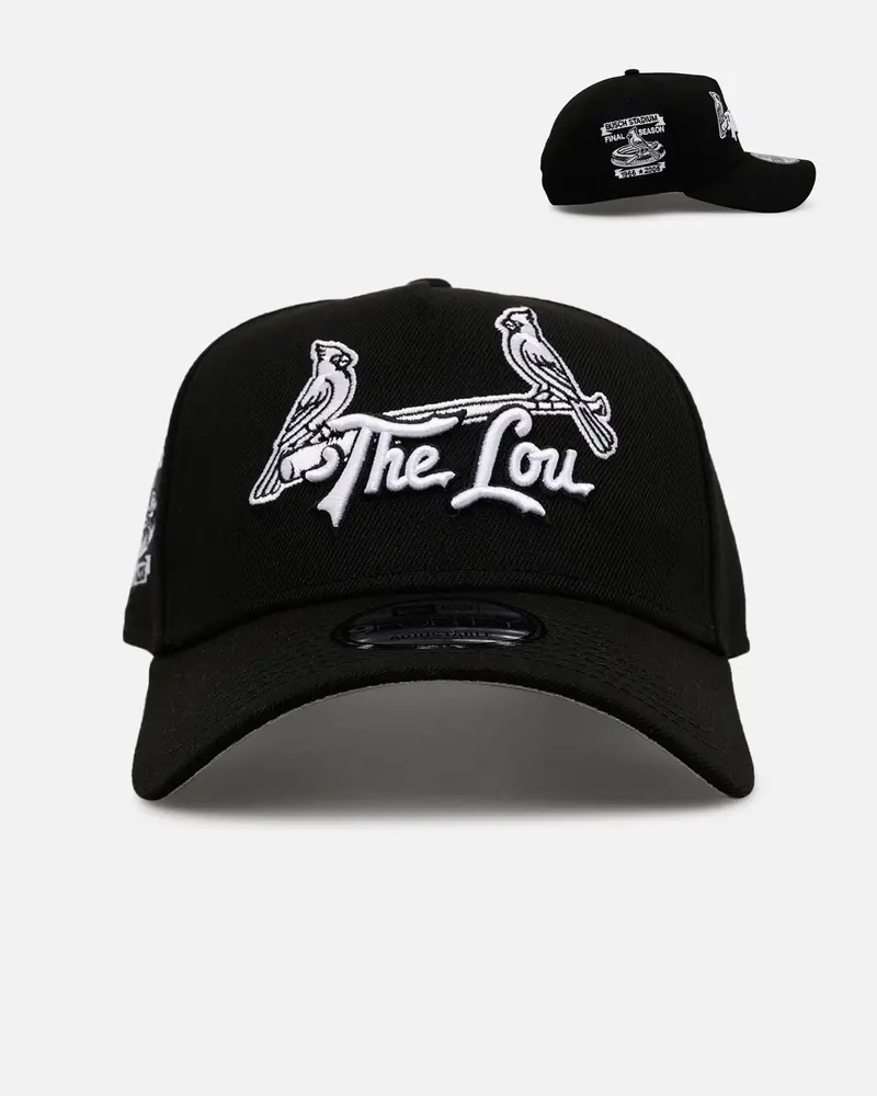New Era St. Louis Cardinals 'Black And White' 9Forty A-Frame Snapback Black/White 1