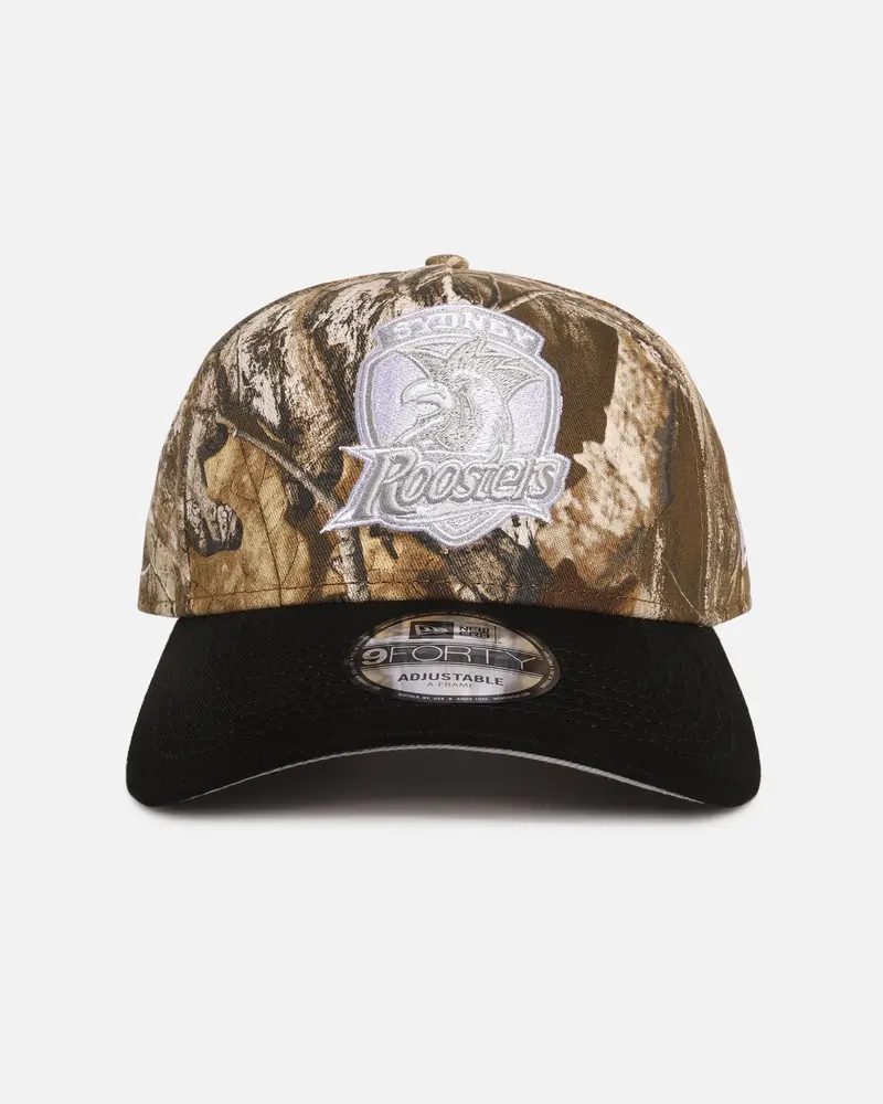 New Era Sydney Roosters 'Nrl Real Tree' 9Forty A-Frame Snapback Real Tree Camo 1