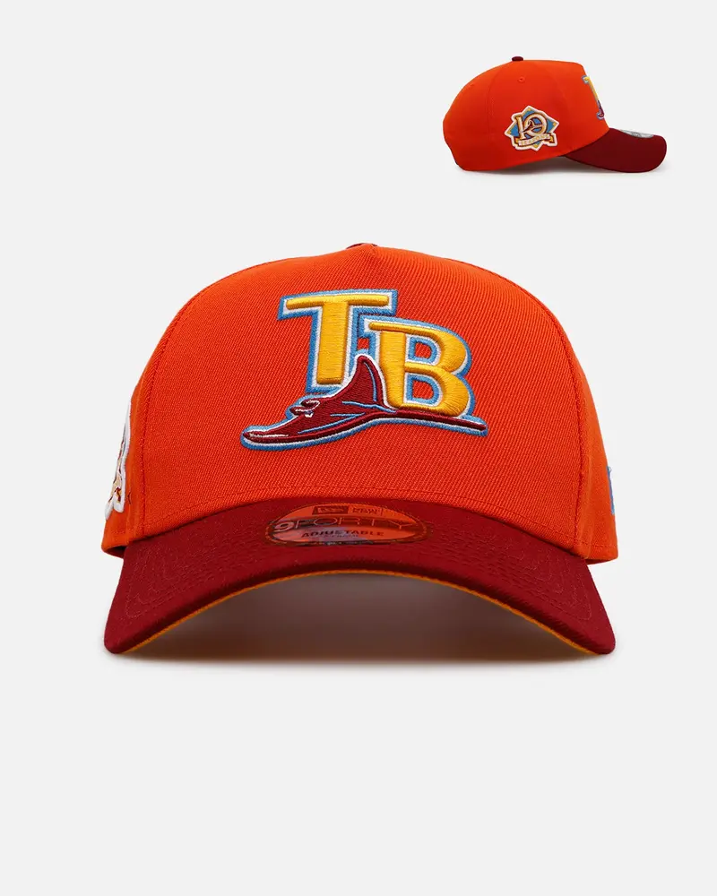 New Era Tampa Bay Rays 'Horizon' 9Forty A-Frame Snapback Orange 1